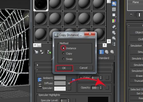 آموزش ساخت تارعنکبوت در تری دی مکس